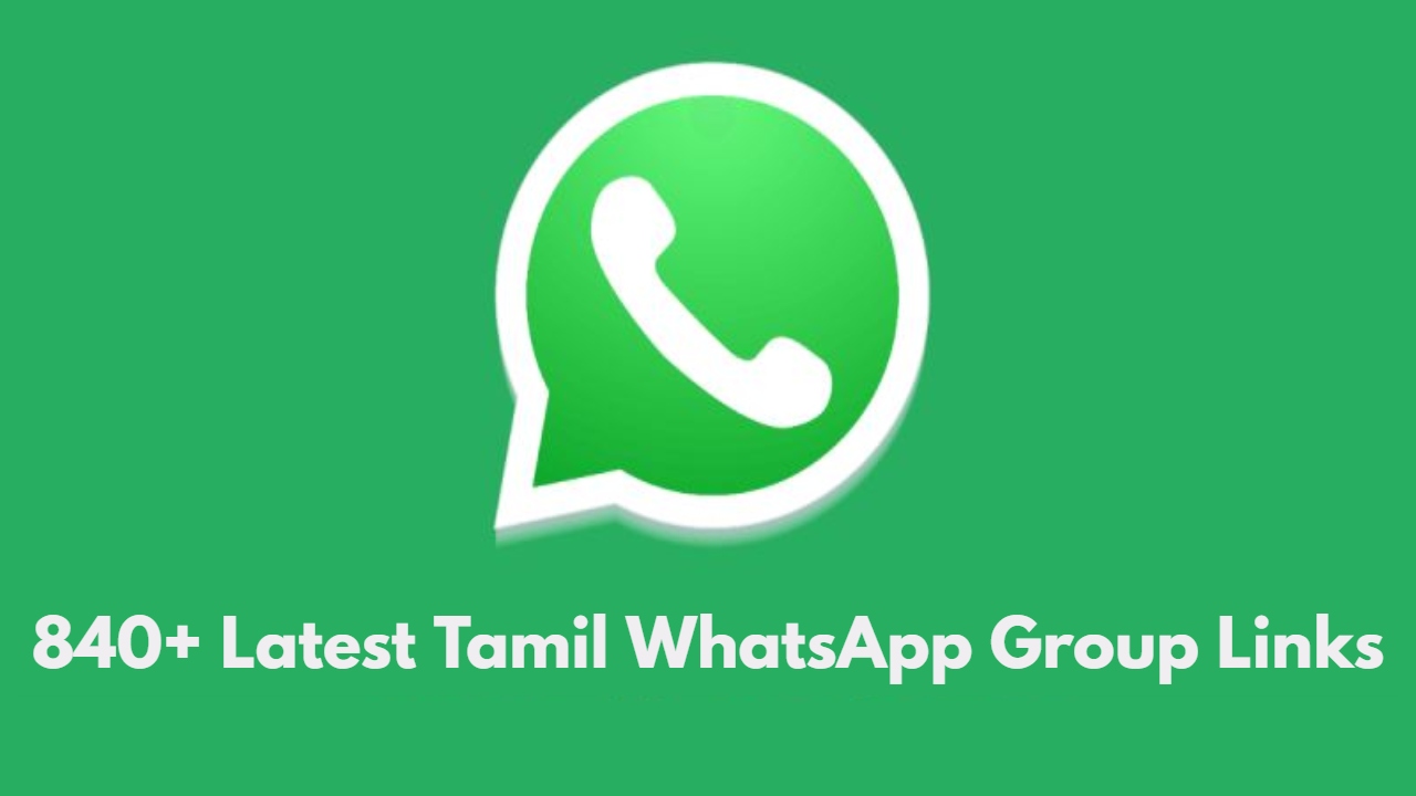 Tamil WhatsApp Group Links | Connect with the Tamil Community