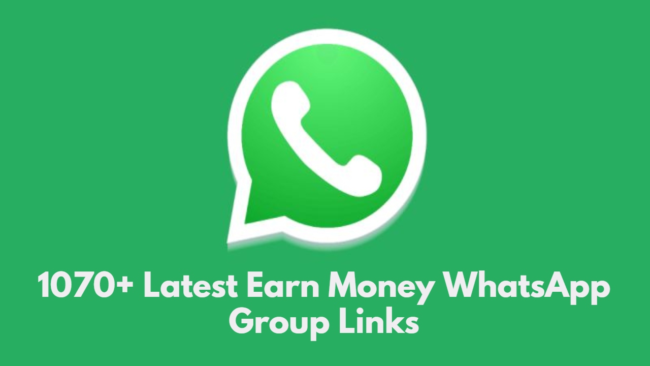 Earn Money WhatsApp Group Links