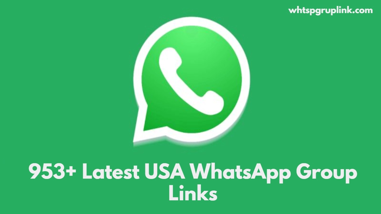 USA WhatsApp Group Links