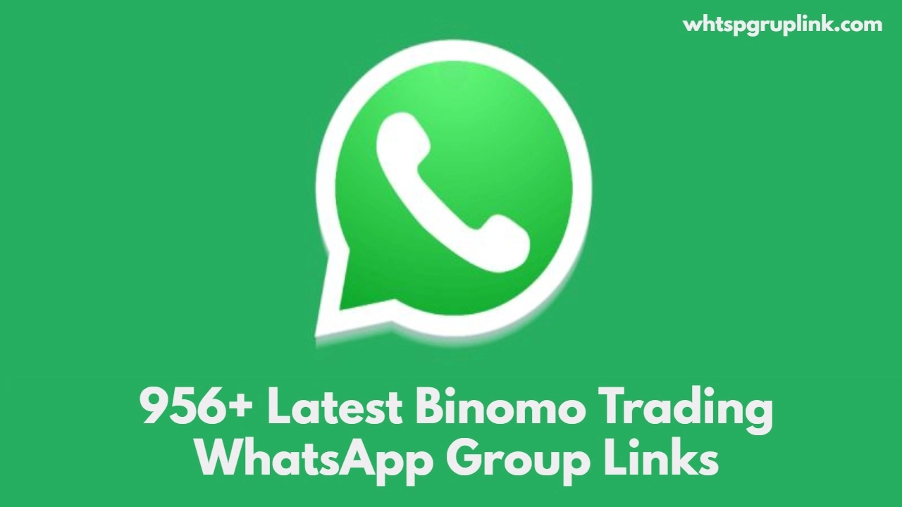 Binomo Trading WhatsApp Group Links