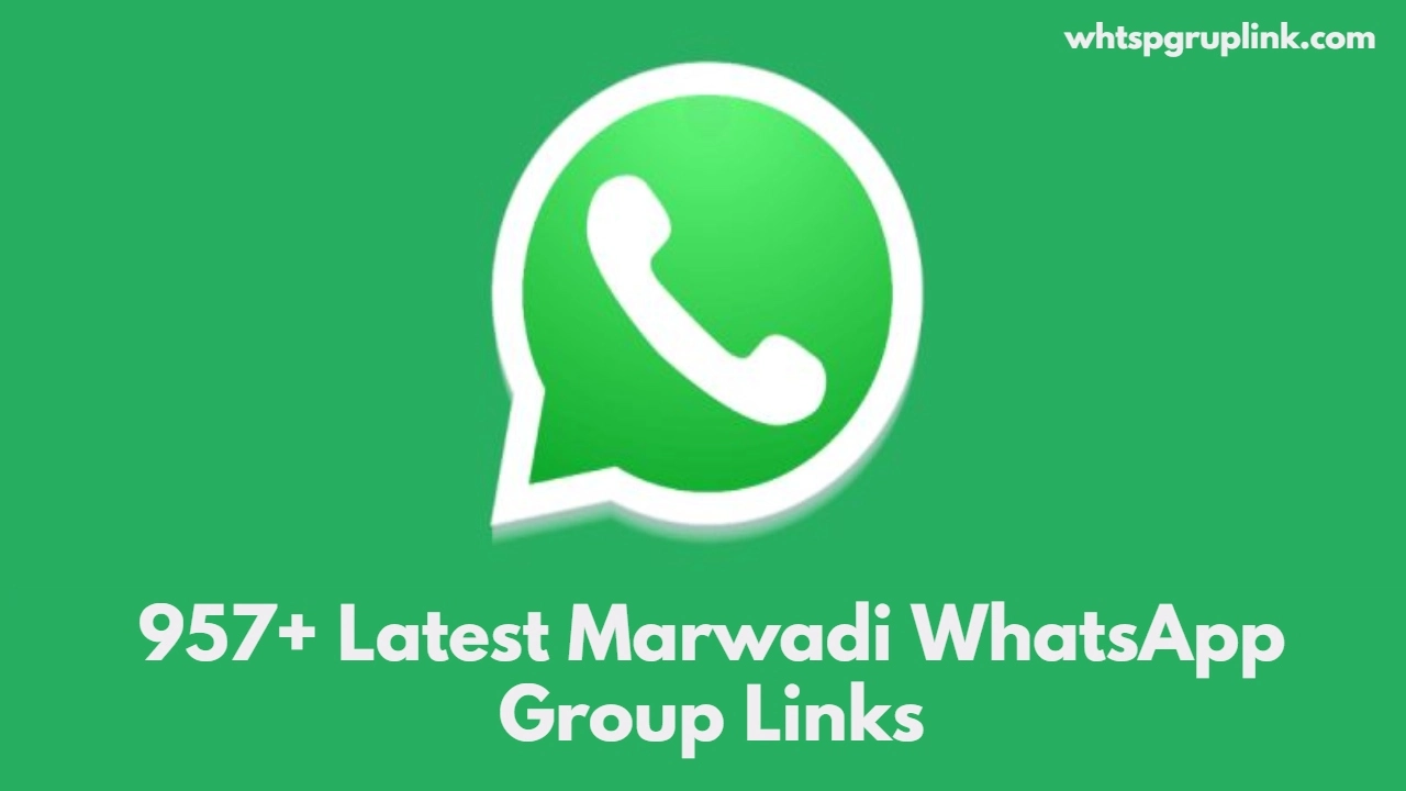 Marwadi WhatsApp Group Links
