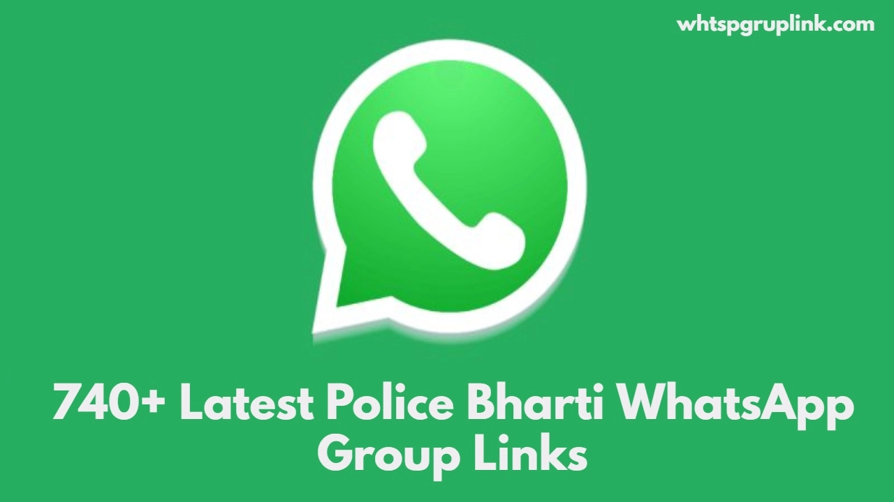 Police Bharti WhatsApp Group Links