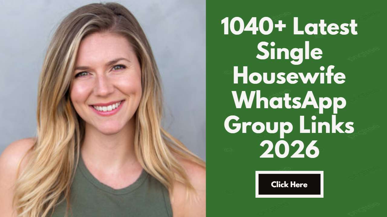 Single Housewife WhatsApp Group Links