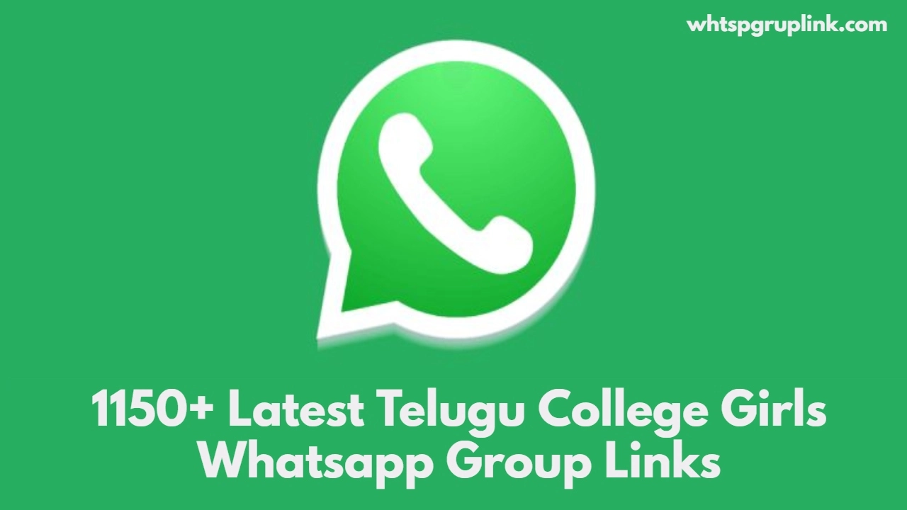 Telugu College Girls Whatsapp Group Links