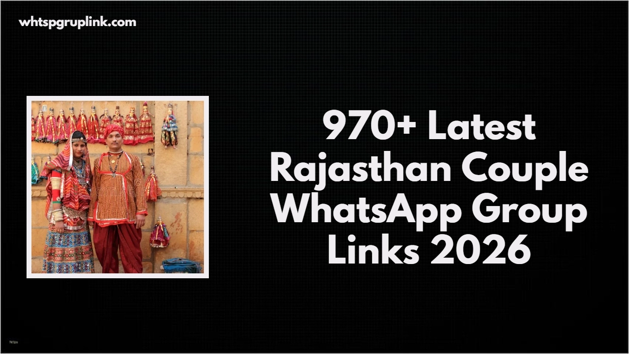 Rajasthan Couple WhatsApp Group Links