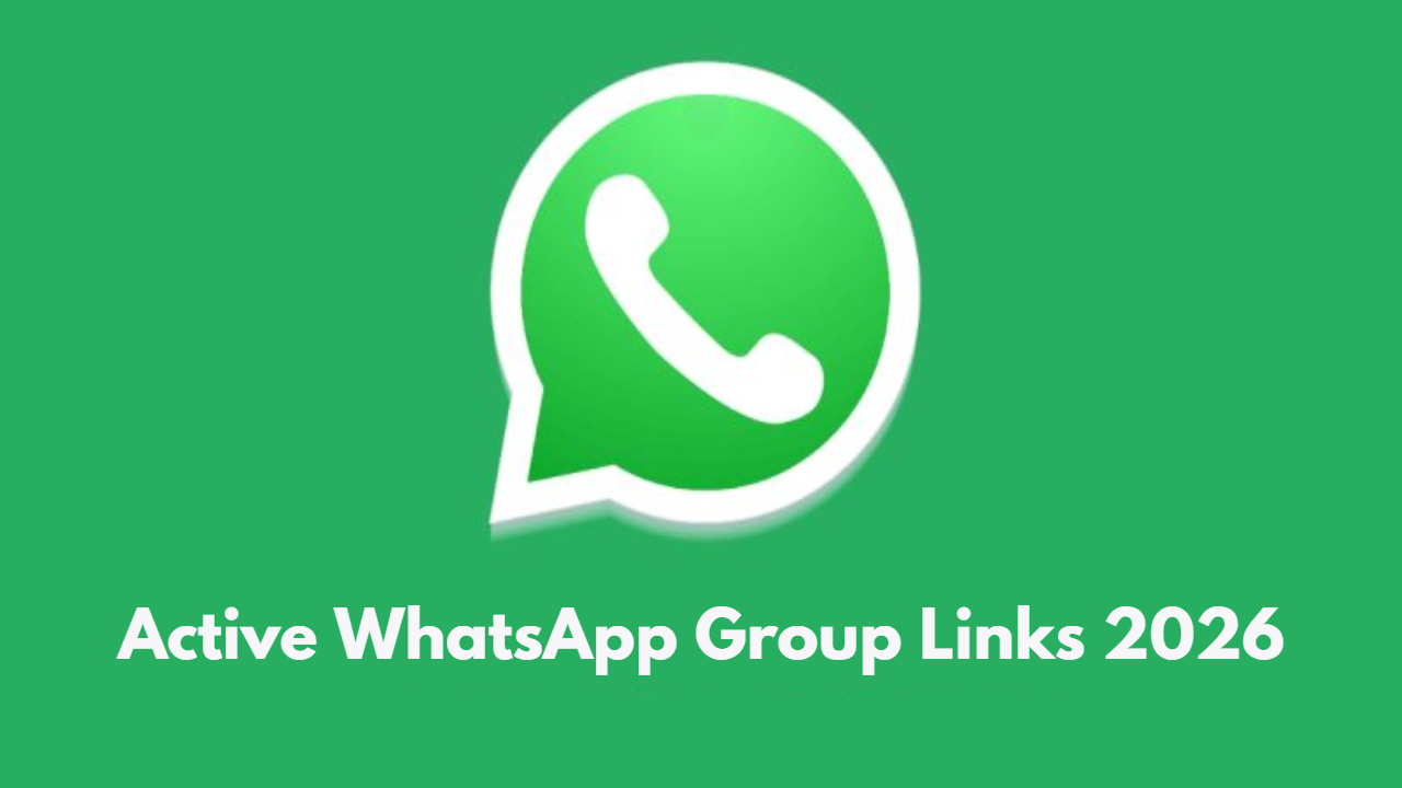 Active WhatsApp Group Links 2026